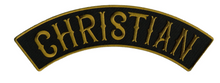 PATCH CHRISTIAN TOP ROCK 4"-PPM4124 : 4W 1H - HighwayLeather