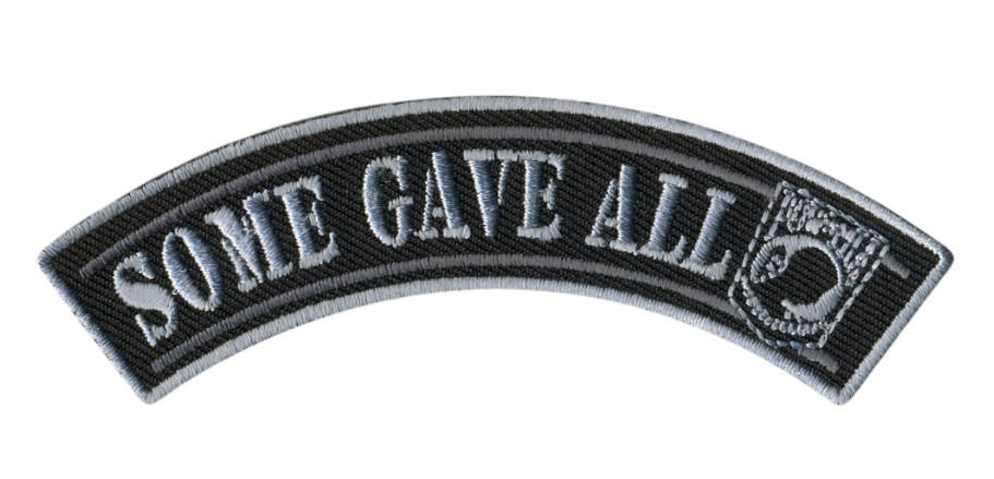 PATCH SOME GAVE ALL TOP RK 4"-PPM4154 : 4W 1H - HighwayLeather