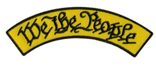 PATCH WE THE PEOPLE TOP RK 4"-PPM4166 : 4W 1H - HighwayLeather