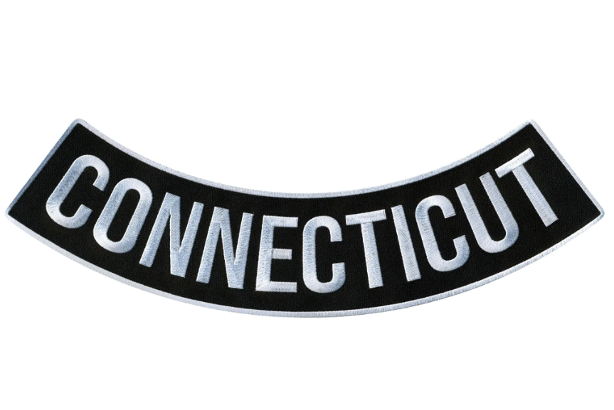 PATCH - CONNECTICUT BTM 12"-PPM5013 : 12W 3H - HighwayLeather