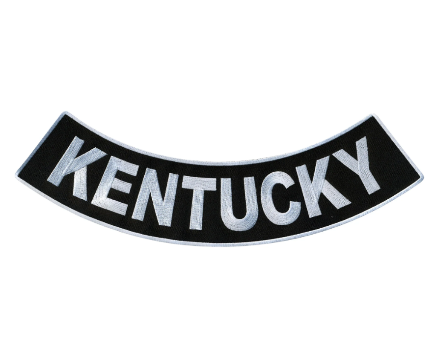 PATCH - KENTUCKY BTM ROCKR 4"-PPM5034 : 4W 1H - HighwayLeather