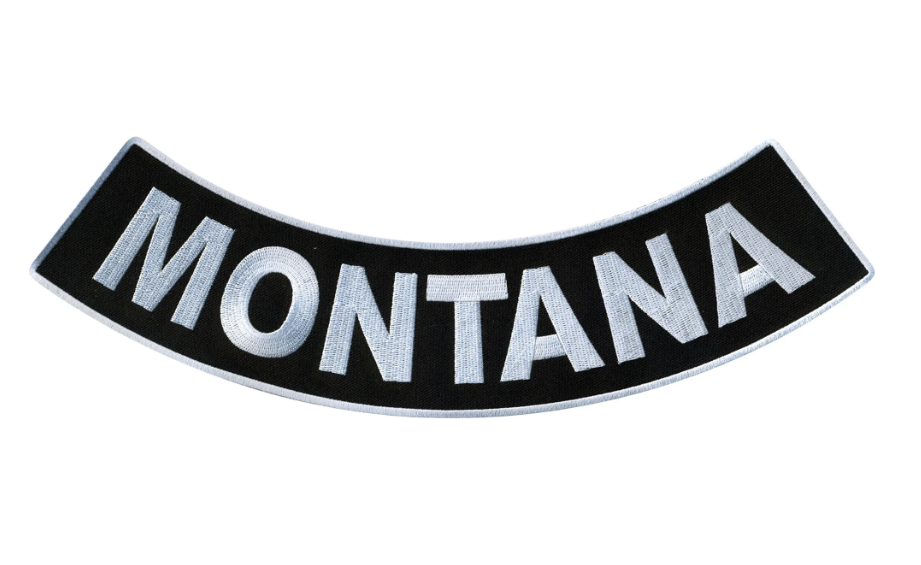 PATCH - MONTANA BTM ROCKER 12"-PPM5051 : 12W 3H - HighwayLeather