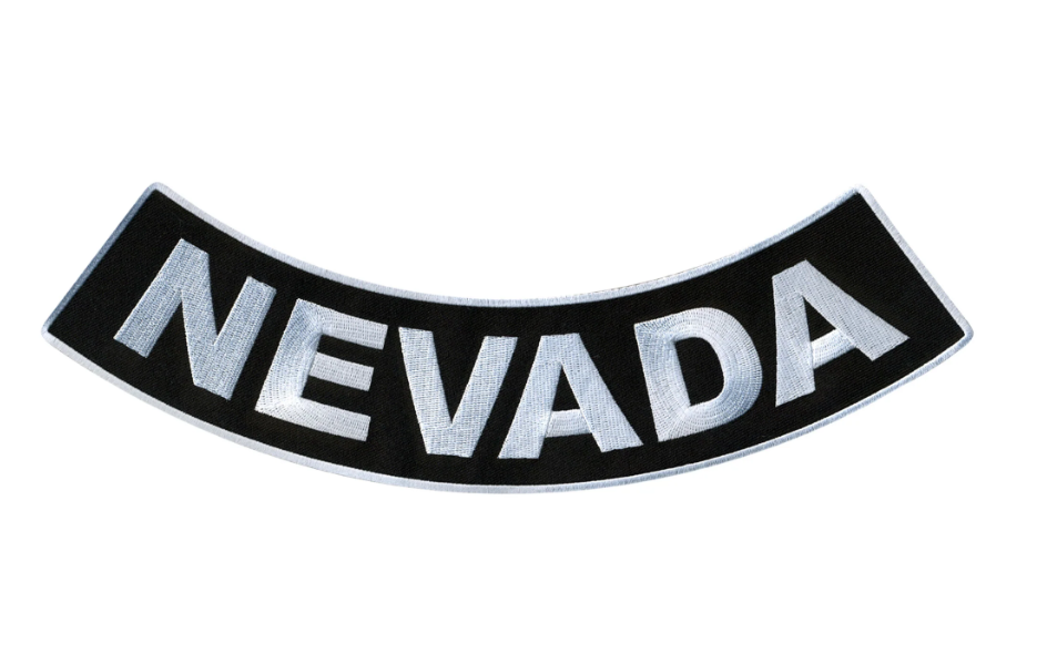 PATCH - NEVADA BTM ROCKER 4"-PPM5056 : 4W 1H - HighwayLeather