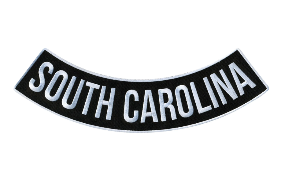 PATCH - SOUTH CAROLINA BTM 4"-PPM5080 : 4W 1H - HighwayLeather