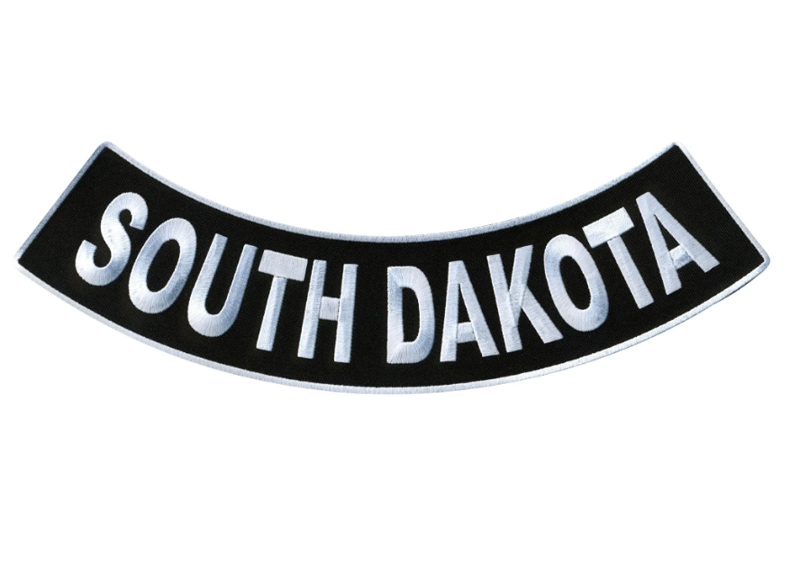 PATCH - SOUTH DAKOTA BTM 4"-PPM5082 : 4W 1H - HighwayLeather