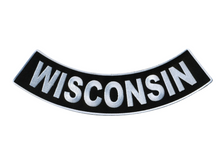 PATCH - WISCONSIN BTM ROKR 12"-PPM5097 : 12W 3H - HighwayLeather