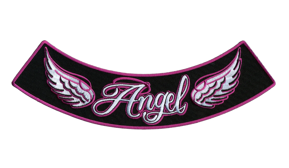 PATCH ANGEL BOTTOM ROCKER 10"-PPM5109 : 10W 2H - HighwayLeather