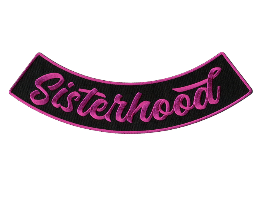 PATCH SISTERHOOD BOTT ROCK 10"-PPM5151 : 10W 2H - HighwayLeather