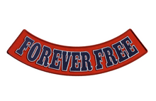 PATCH FOREVER FREE BTM RK 12"-PPM5189 : 12W 3H - HighwayLeather