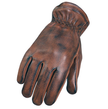 GVM1029 Distressed Brown Driving Gloves