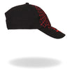 Hot Leathers BCA1014 Black Widow Ball Cap