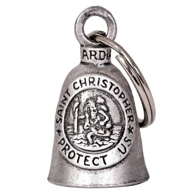 Hot Leathers BEA1085 St. Christopher Guardian Bell