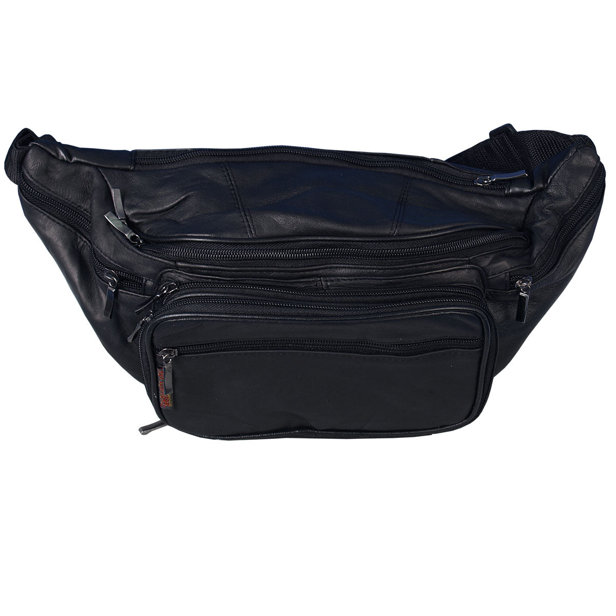 Hot Leathers BGA1002 Black Lambskin Belly Pouch