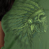 Hot Leathers GLC1543 Native American Headdress Ladies T-Shirt