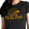 Hot Leathers GLR1556 Ladies Black We the People T Shirt