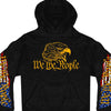 Hot Leathers GMS4485 Menâ€™s Black â€˜We the Peopleâ€™ Hoodie with Pocket