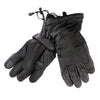 Hot Leathers GVD1015 Black Deerskin Leather Gauntlet Gloves