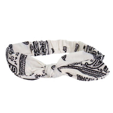 Hot Leathers HRJ1005 Paisley White Headband