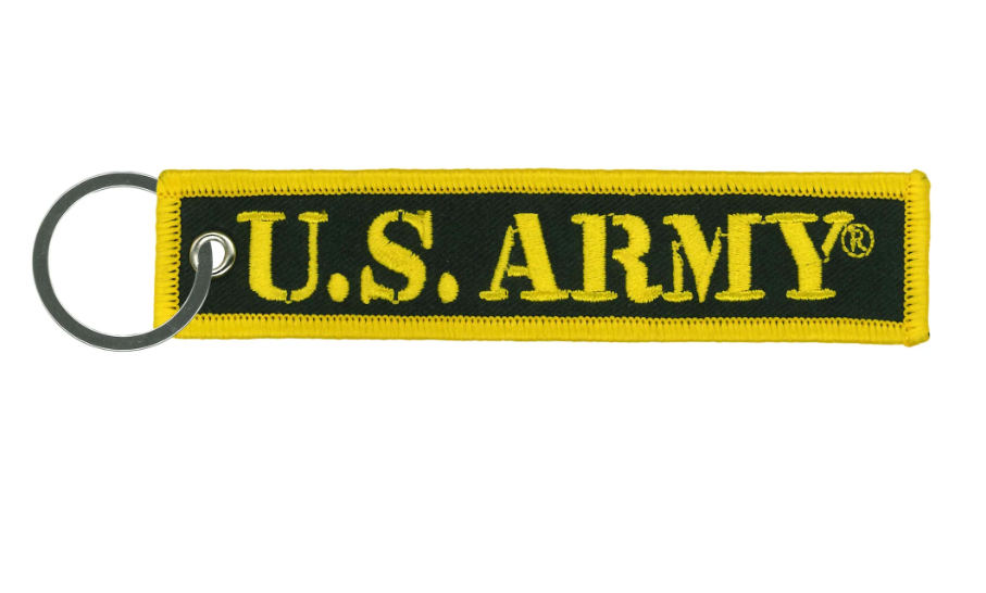 KC FOB US ARMY DEFEND FREEDOM-KCH8003 : 1"X5" - HighwayLeather