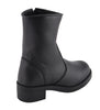 Milwaukee Leather MBL9480 Women's Black 'Super Clean' Motorcycle Riding Boots with Side Zipper Entry