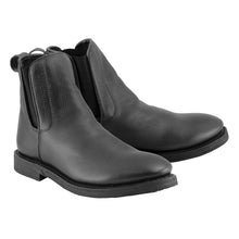 Milwaukee Leather MBM9041 Men's Black Super Clean Boots with Stretch Flex