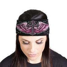 MLA8017 HEAD BAND LYCRA JERSEY CROSS WINGS ALT SUBLIM - HighwayLeather