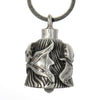 Milwaukee Leather MLB9040 'Skull' Motorcycle Good Luck Bell | Key Chain Accessory for Bikers