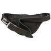 Milwaukee Leather MP8835 Women's Black Lather 'Braided' Hip Belt Bag