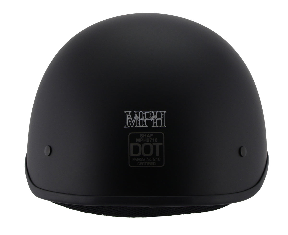 Milwaukee Performance Helmets MPH9710DOT Dot Approved 'Bare Bones ...