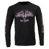 Milwaukee Leather MPMH117001 Men's 'Lone Wolf No Club' Biker Long Sleeve T-Shirt - 3X-Large