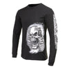 Milwaukee Leather MPMH117002 Mens 'Assassin' Double Sided Black Long Sleeve T-Shirt - 2X-Large