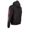 Milwaukee Leather MPMH118000 Men’s ‘Celtic Cross Pocket’ Black Hoodie - 3X-Large