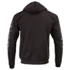 Milwaukee Leather MPMH118002 Men’s ‘Shredder Skull’ Black Hoodie with Zipper Closure - Medium