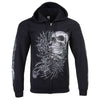 Milwaukee Leather MPMH118004 Men’s ‘Sweet Demise’ Black Hoodie with Zipper Closure