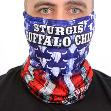 Official Sturgis BFA2107 Buffalo Chip Painted Flag Neck Gaiter