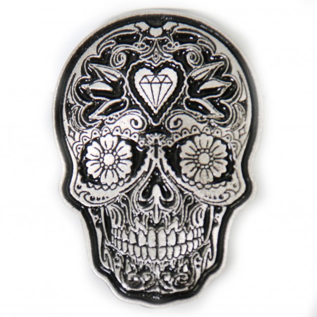 Hot Leathers PNA1229 Sugar Skull Pin