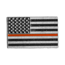 Hot Leathers PNA1302 Thin Red Line American Flag Pin