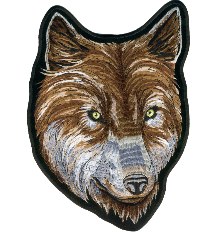 PATCH WOLF-PPA1282 : 2W 3H - HighwayLeather