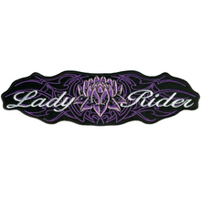 PATCH  LADY RIDER LOTUS 8"-PPA2045 : 8W 2H - HighwayLeather