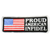 Hot Leathers PPL9226  American Infidel 4" x 2" Patch