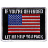 Hot Leathers PPL9615 If Youâ€™re Offended 4"x 4" Patch