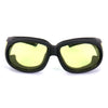 Hot Leathers SGF1075 Yellow Foam Padded Defender Glasses