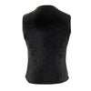 Milwaukee Leather SH1216 Ladies Black Leather Vest with Front Laces