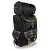 Milwaukee Performance SH673 X-Large Black Textile 2-Piece Studded Motorcycle Touring Pack