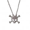 Hot Leathers JWN1002 Skull and Cross Bones Necklace