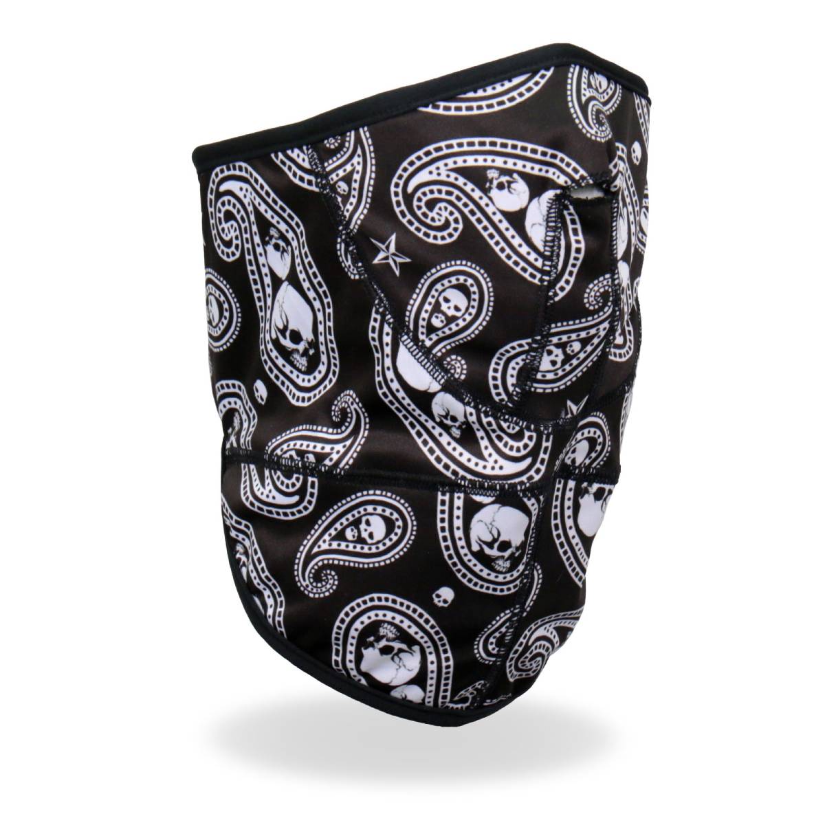 Hot Leathers FWC2005 Paisley Skull Face Wrap Neck Warmer