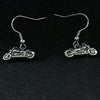 Hot Leathers JWE1106 Stainless Steel Motorcycle Earrings