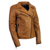 Milwaukee Leather SFL2870 Women's ‘Duchess’ Whiskey Motorcycle Style Fashion Casual Leather Jacket