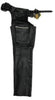 Unisex Premium Leather Gun Holster Motorcycle Chaps with Cargo Pocket - HighwayLeather