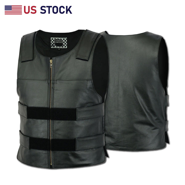 Men Leather Vests